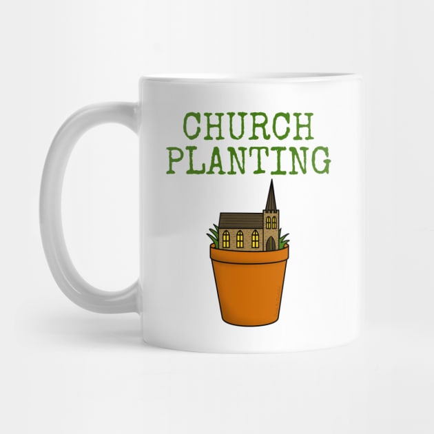 Church Planting Christian Minister Pastor Funny by doodlerob